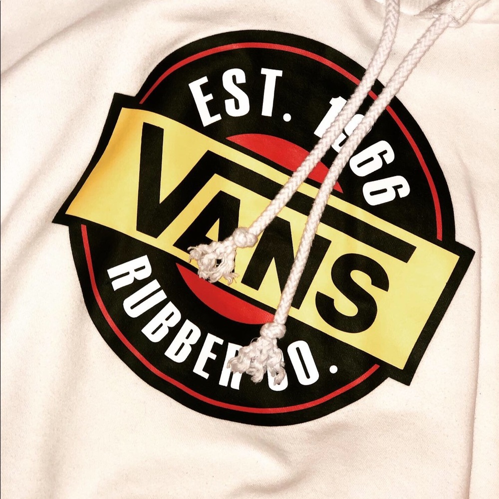 VANS cropped hoodie